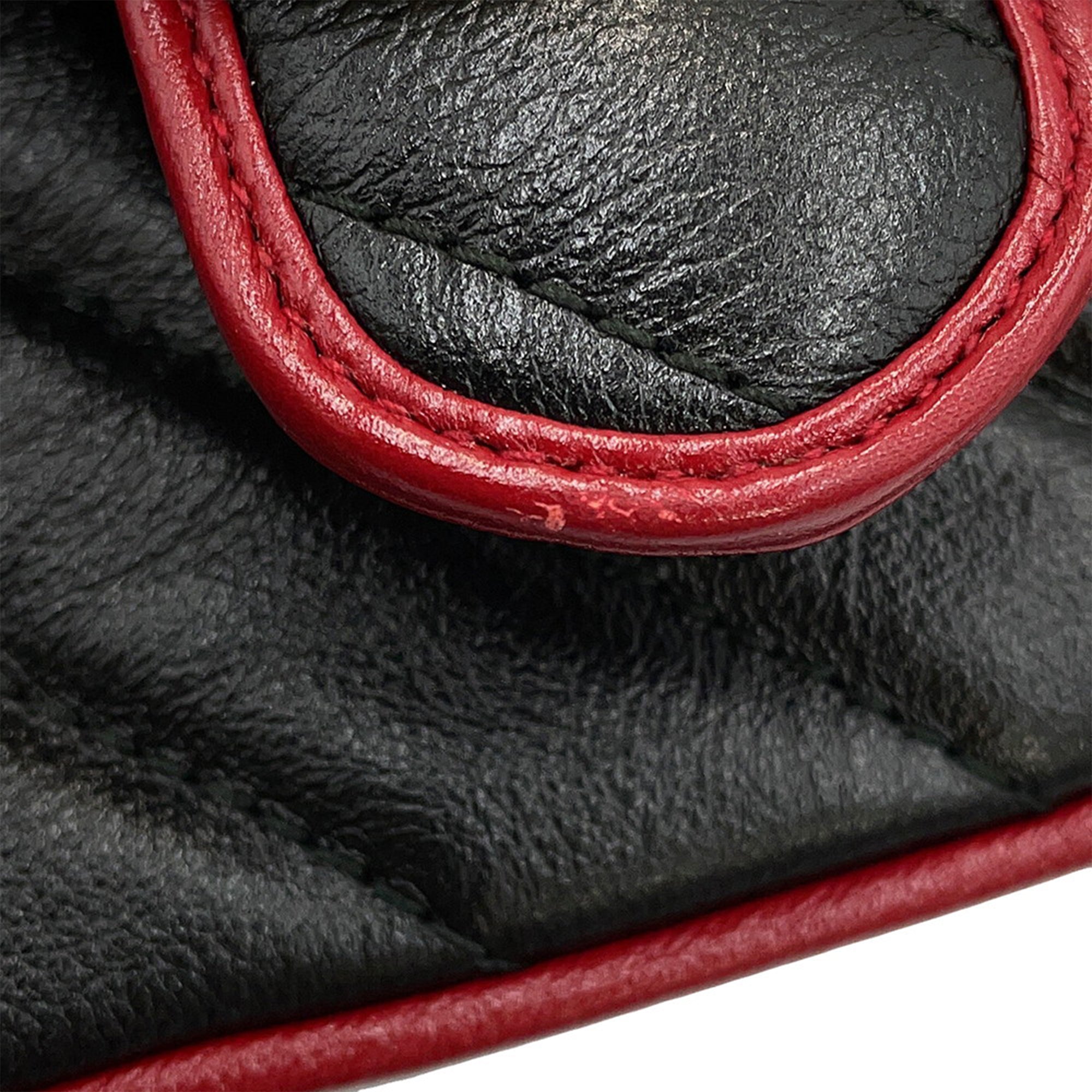 Mini GG Marmont Matelasse Calfskin Torchon Top Handle Bag - Image 9