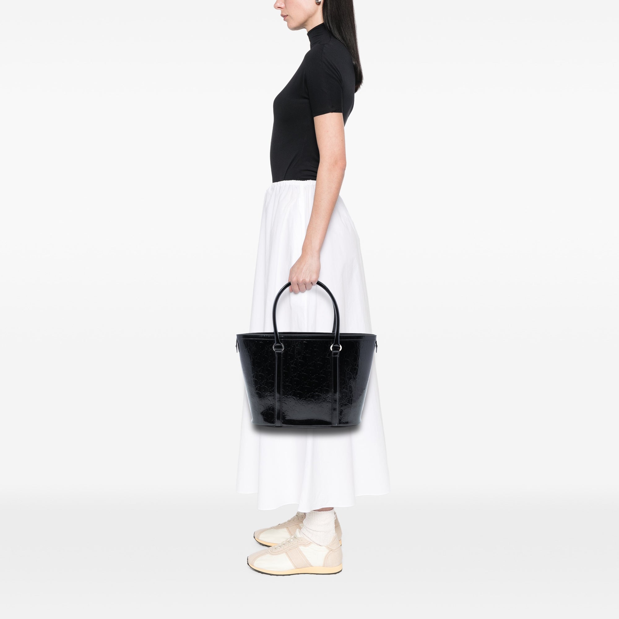 Diorissimo Trotter Patent Tote - Image 7