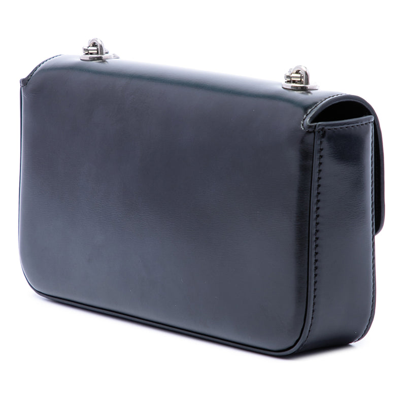 Shiny Calfskin Triomphe Claude Shoulder Bag - Image 2
