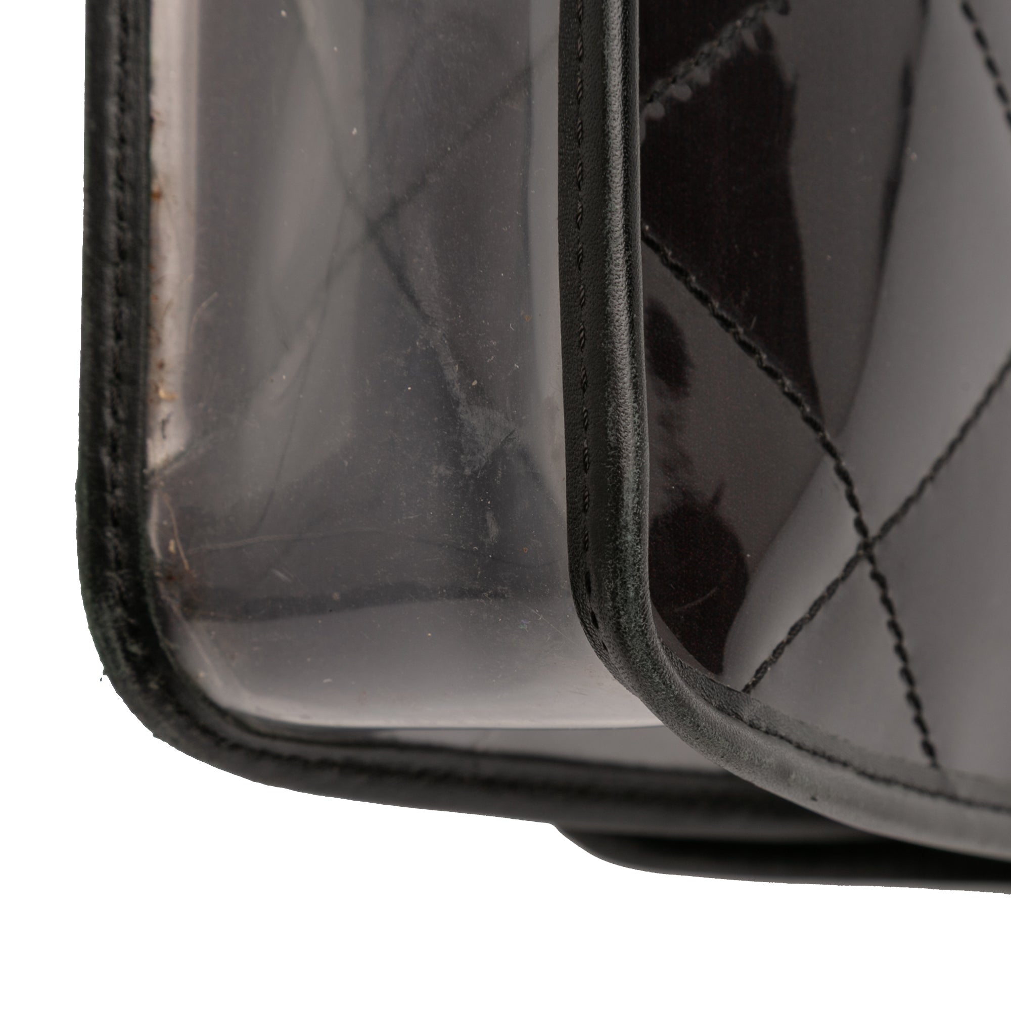 Stitched PVC and Calfskin Naked Flap - Image 10