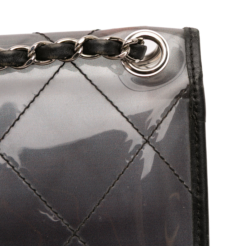 Stitched PVC and Calfskin Naked Flap - Image 11