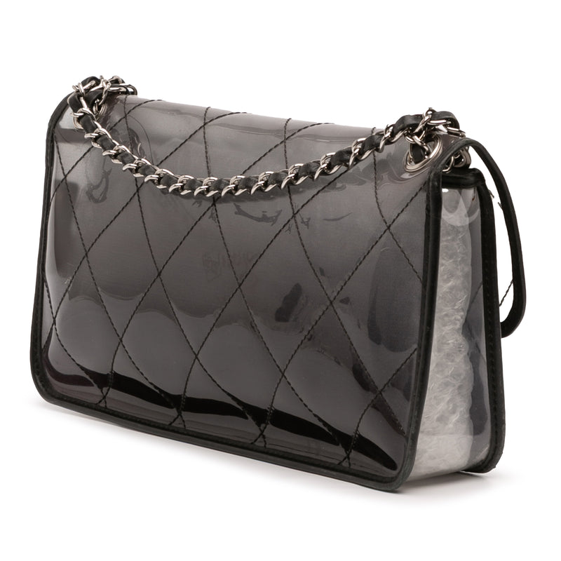 Stitched PVC and Calfskin Naked Flap - Image 2