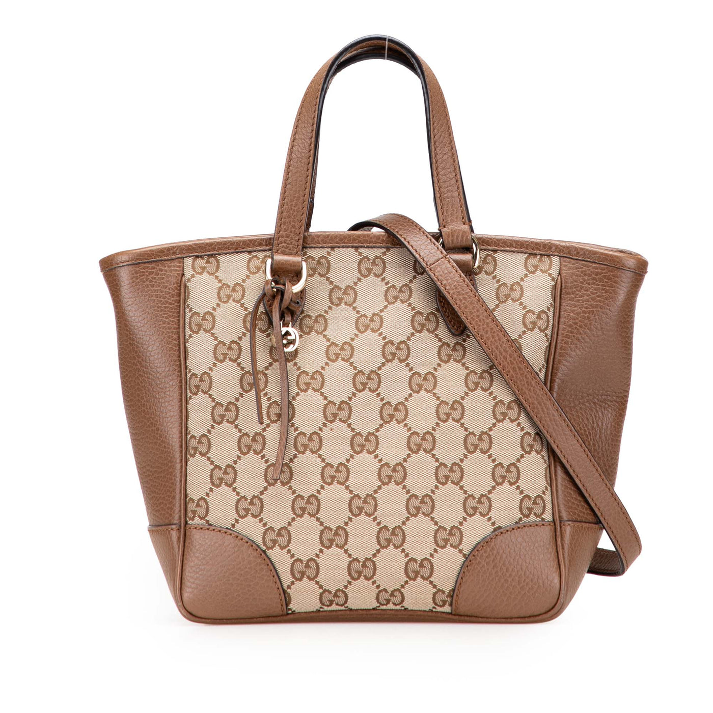 Small GG Canvas Bree Satchel - Image 1
