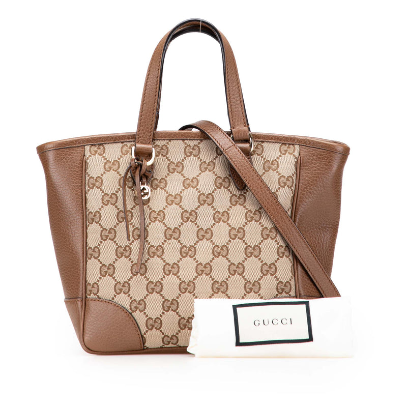 Small GG Canvas Bree Satchel - Image 13