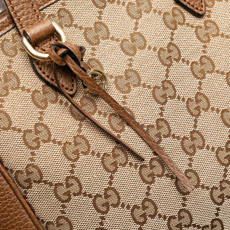 Small GG Canvas Bree Satchel - Image 7