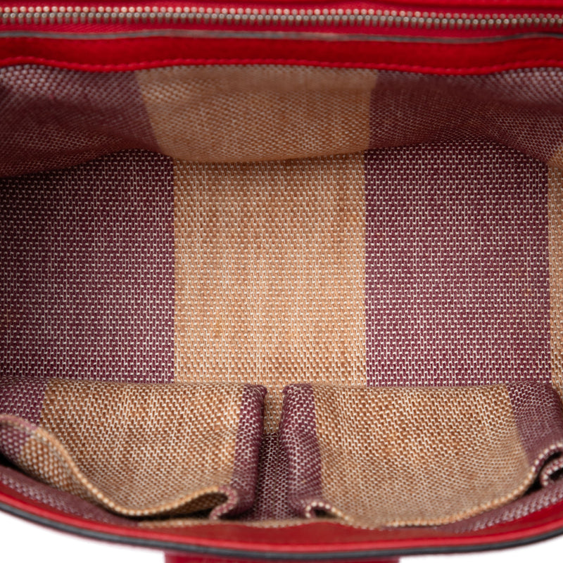 Small Calfskin Bamboo Daily Satchel - Image 4