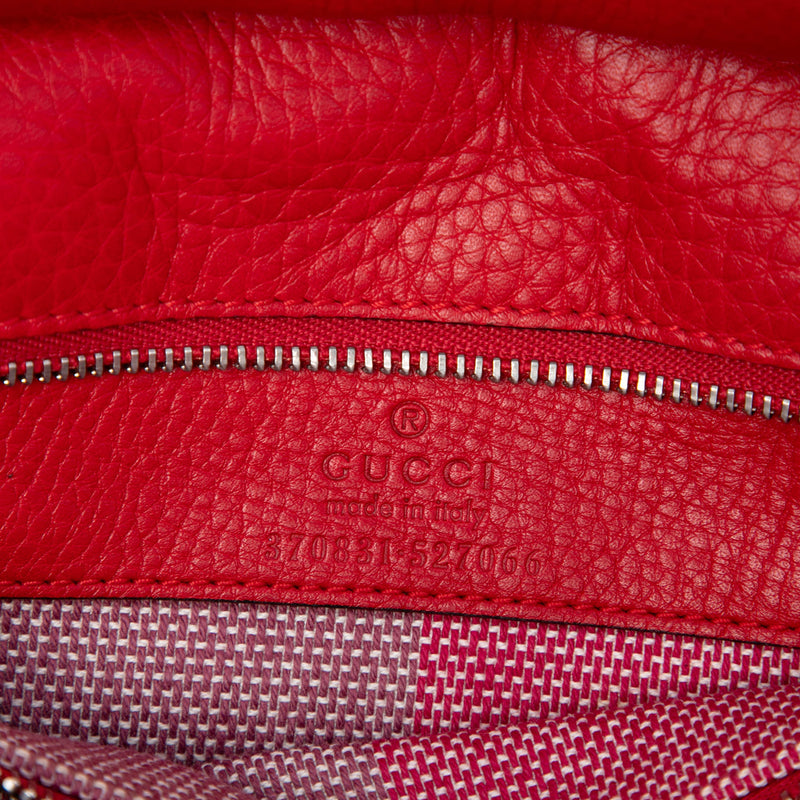 Small Calfskin Bamboo Daily Satchel - Image 5