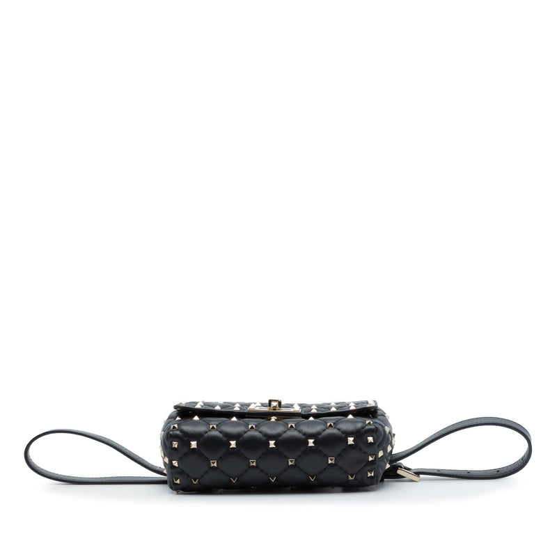 Lambskin Rockstud Spike Belt Bag - Image 3