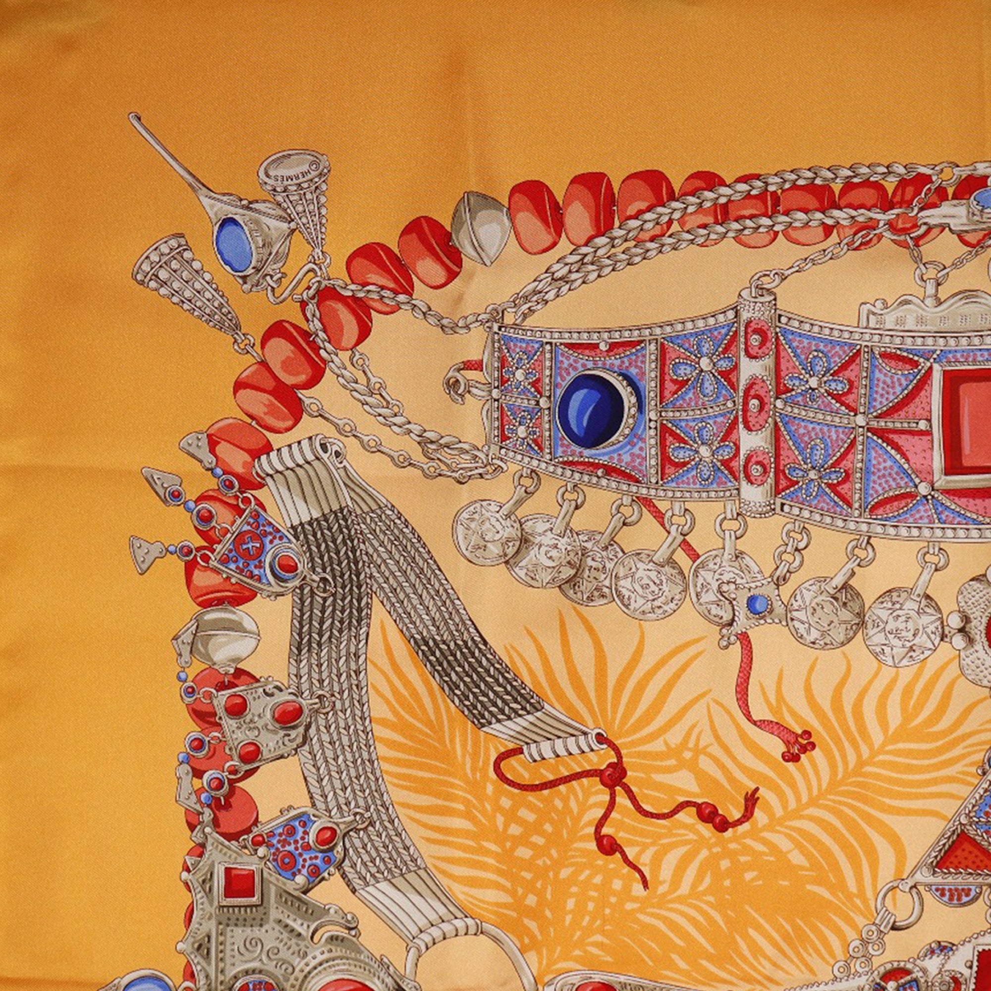 Terres Precieuses Silk Scarf 90 - Image 3