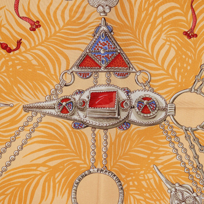 Terres Precieuses Silk Scarf 90 - Image 6