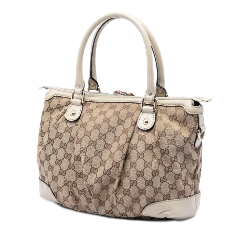 GG Canvas Sukey Satchel - Image 2