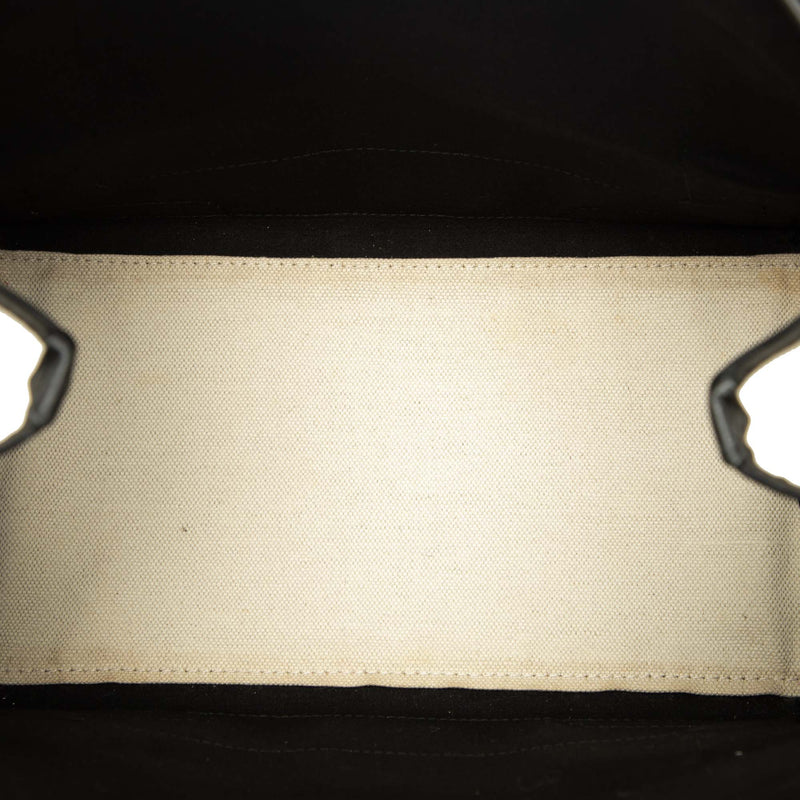 Canvas Navy Cabas Tote S - Image 4