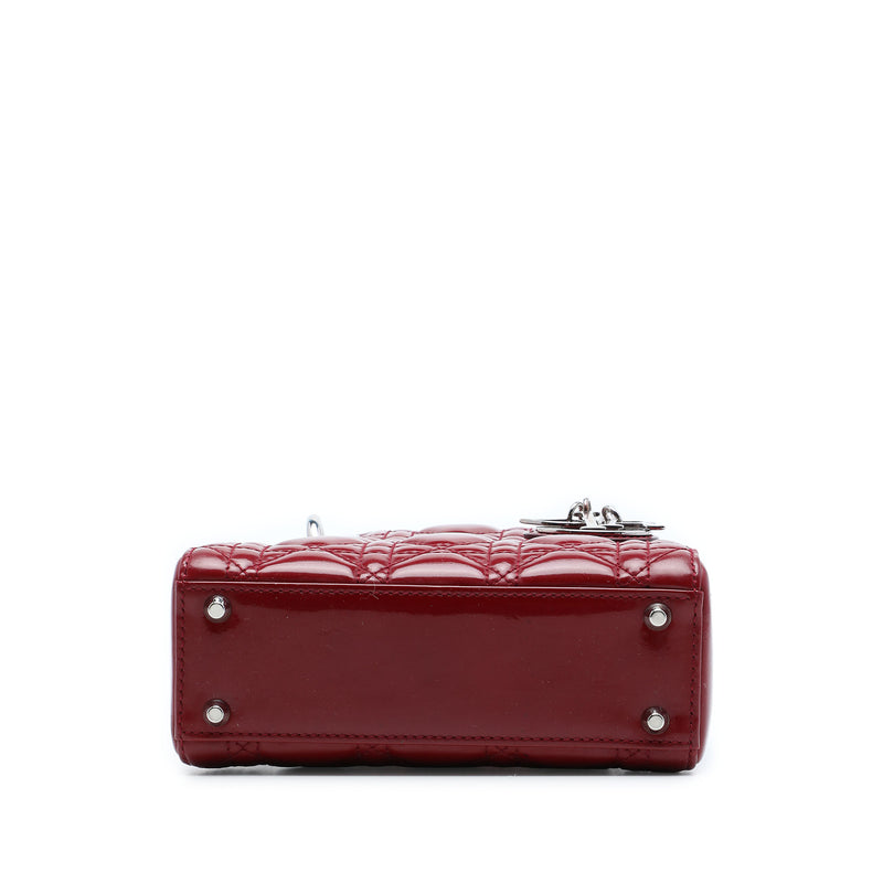 Mini Patent Cannage Lady Dior - Image 3