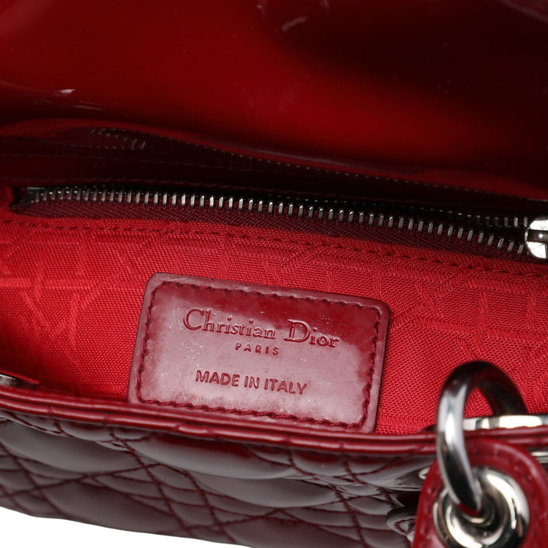 Mini Patent Cannage Lady Dior - Image 5