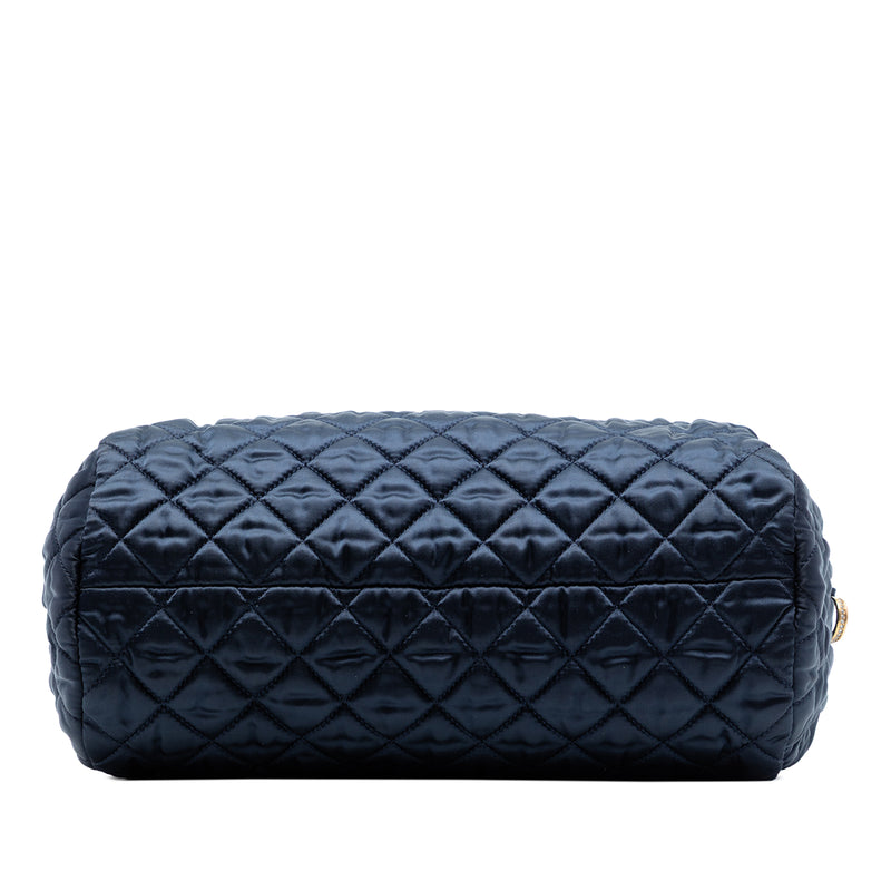 CC Quilted Nylon Crystal Barrel Crossbody - Image 3