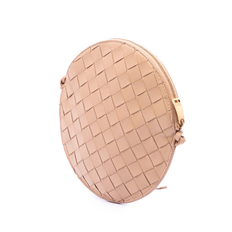 Nappa Intrecciato Round Crossbody - Image 2