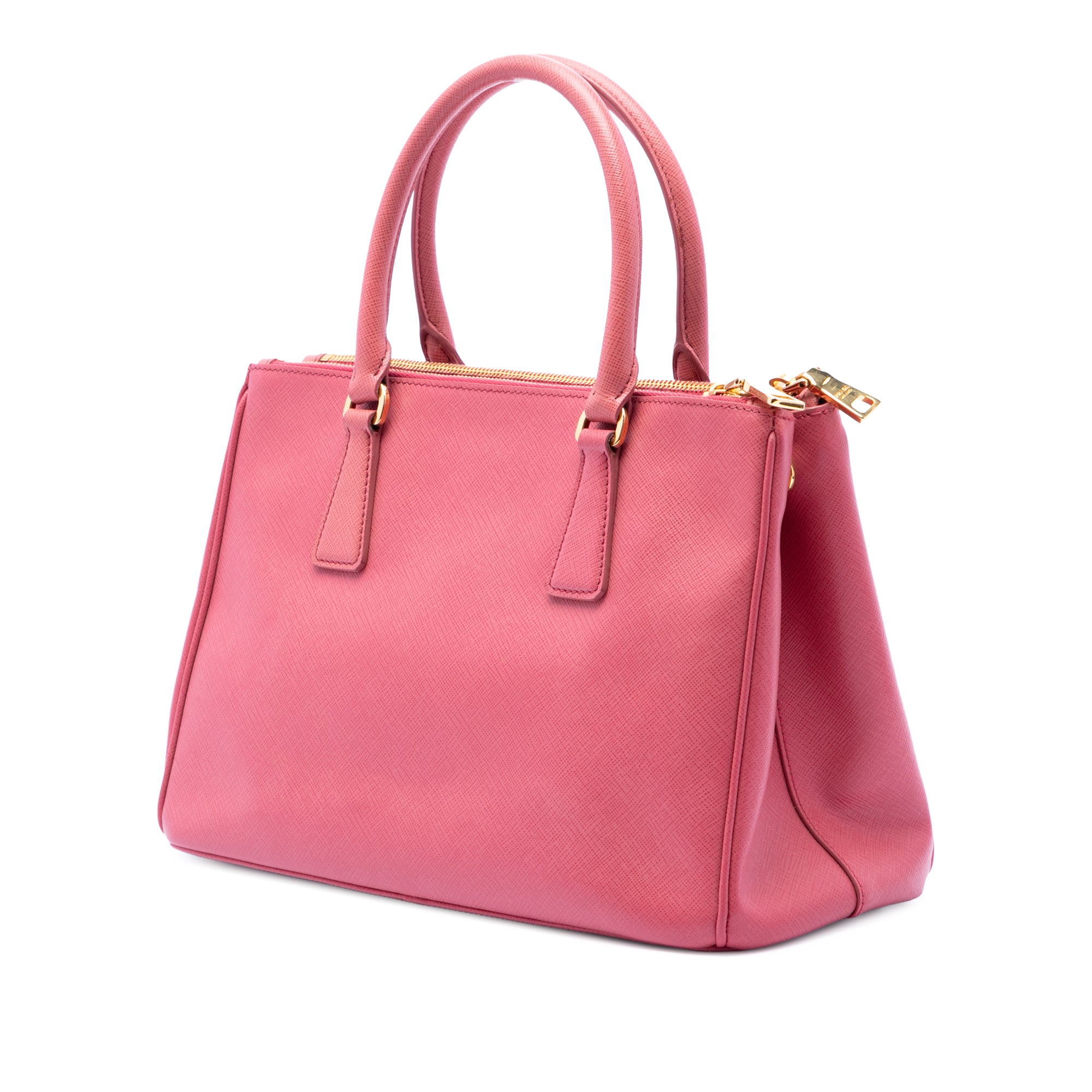 Medium Saffiano Lux Galleria Double Zip Tote - Image 2
