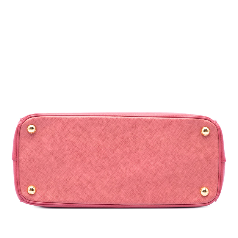 Medium Saffiano Lux Galleria Double Zip Tote - Image 3