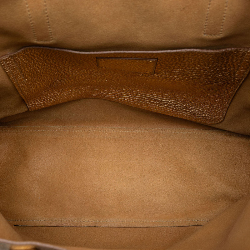 Metallic Vitello Daino Tote - Image 4