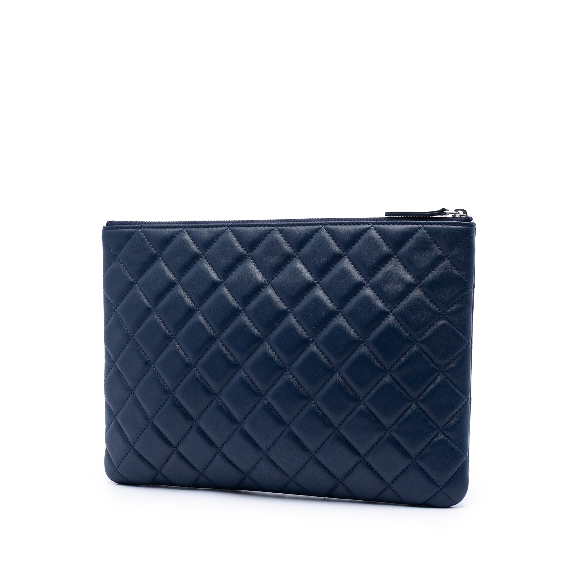 Medium Quilted Lambskin O Case Clutch - Image 2