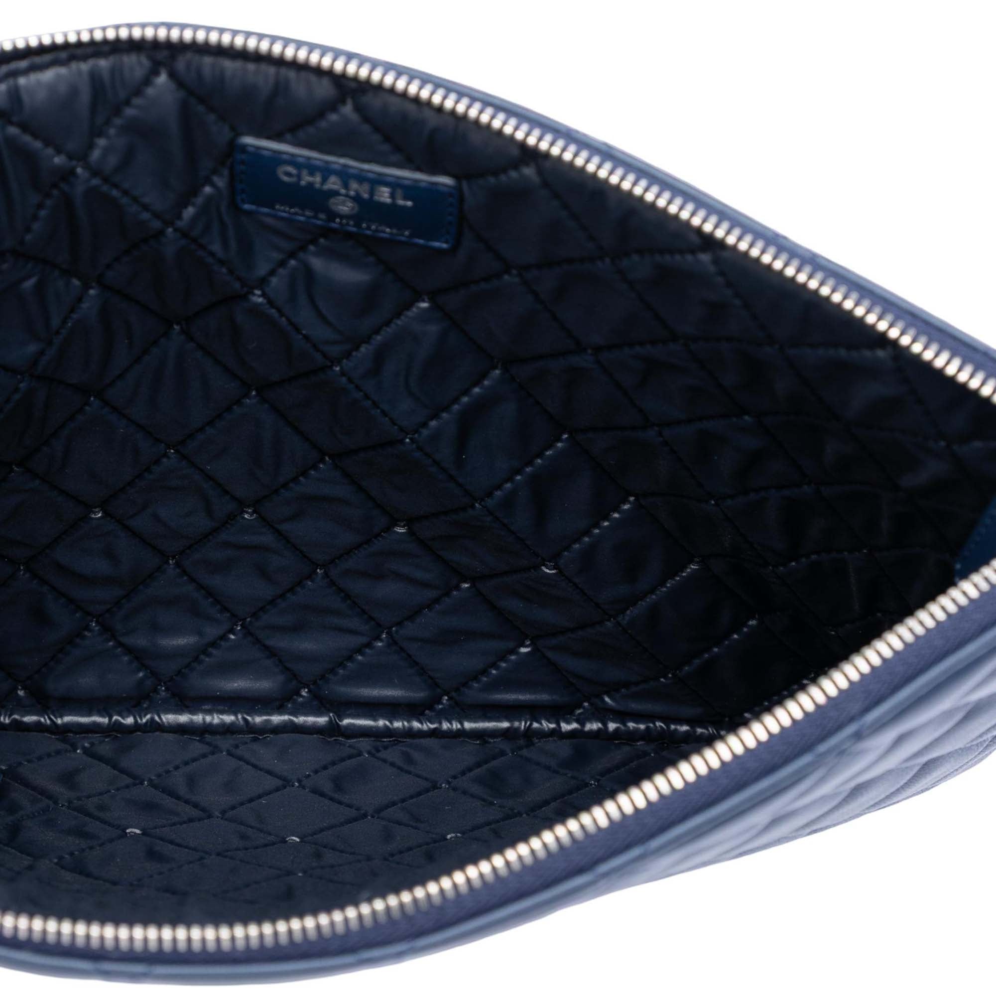 Medium Quilted Lambskin O Case Clutch - Image 4