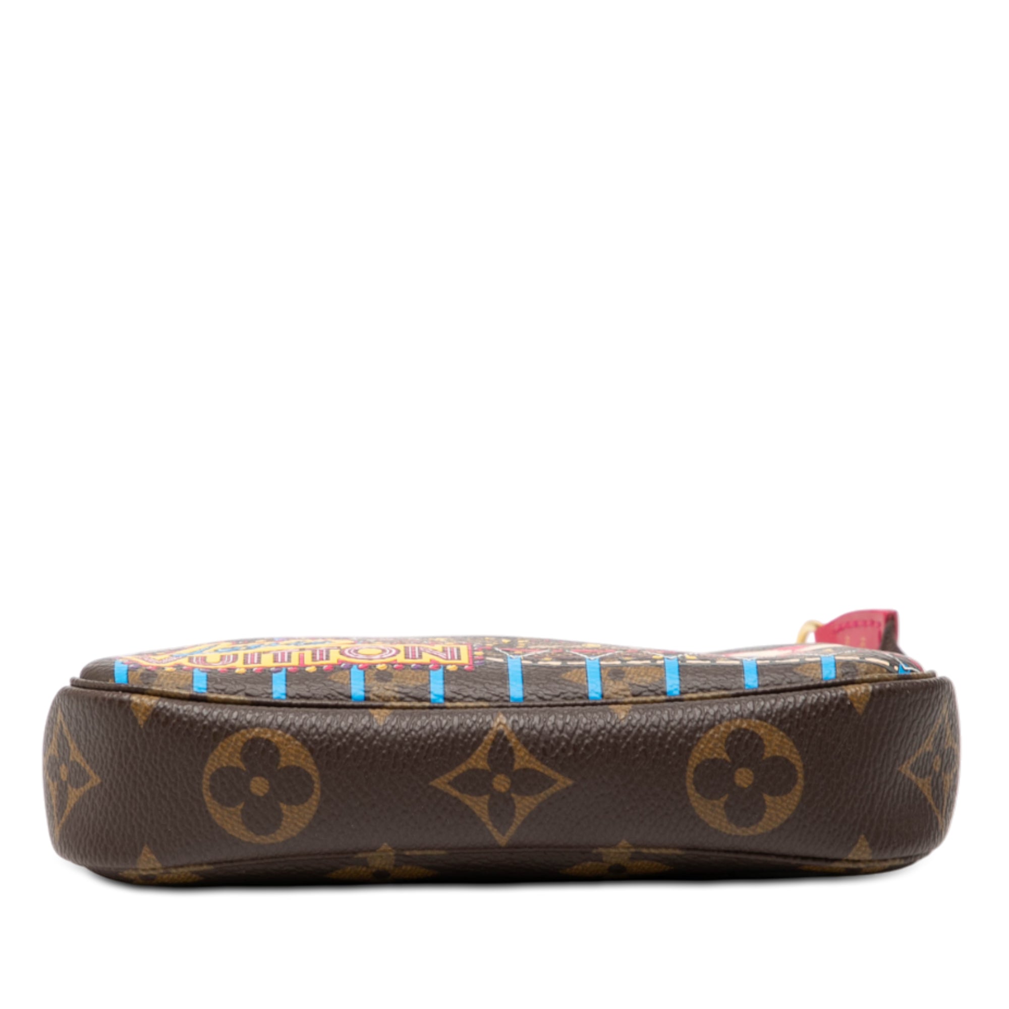 Monogram Vivienne Christmas Roller Coaster Mini Pochette Accessoires - Image 3