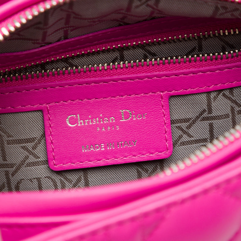 Medium Lambskin Cannage Lady Dior - Image 5