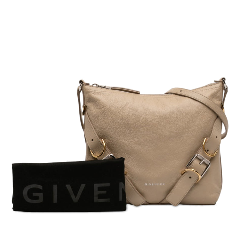 Small Leather Voyou Crossbody - Image 11