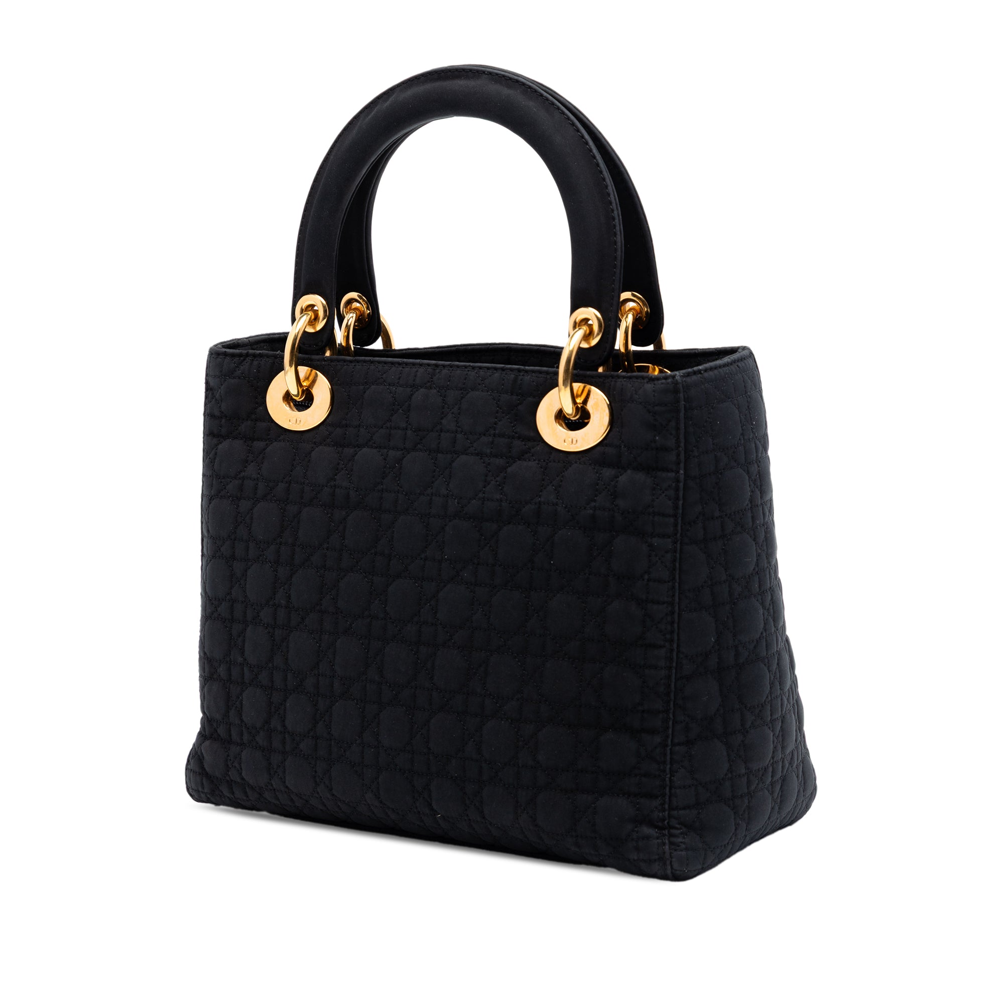 Medium Nylon Microcannage Lady Dior - Image 2