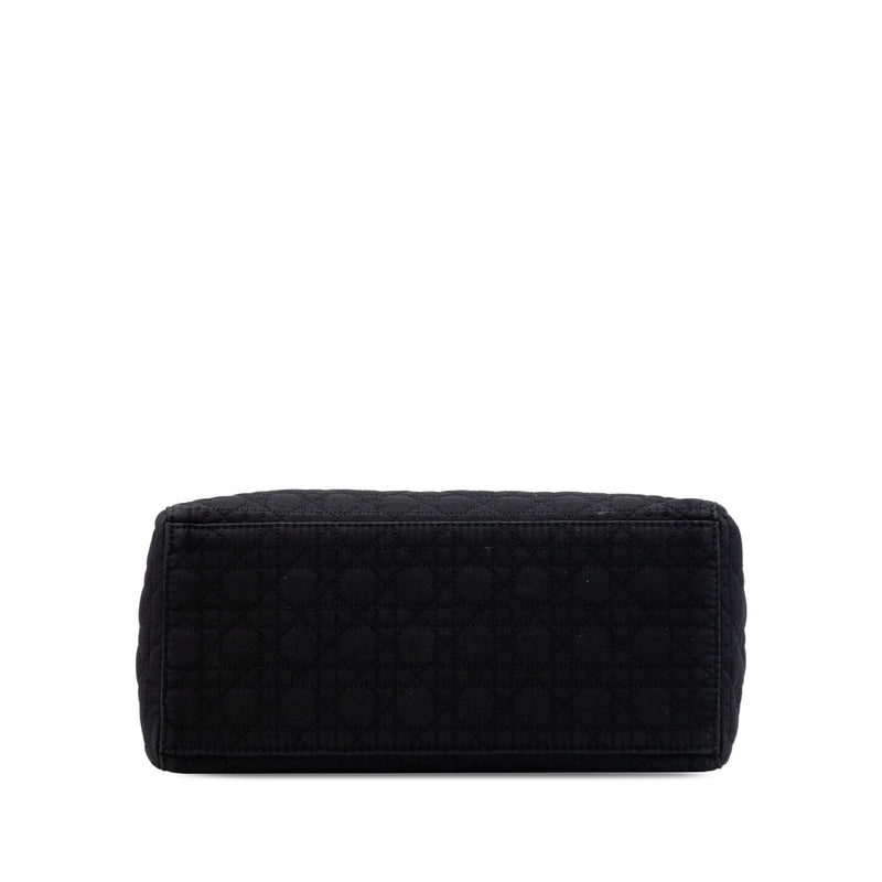 Medium Nylon Microcannage Lady Dior - Image 3