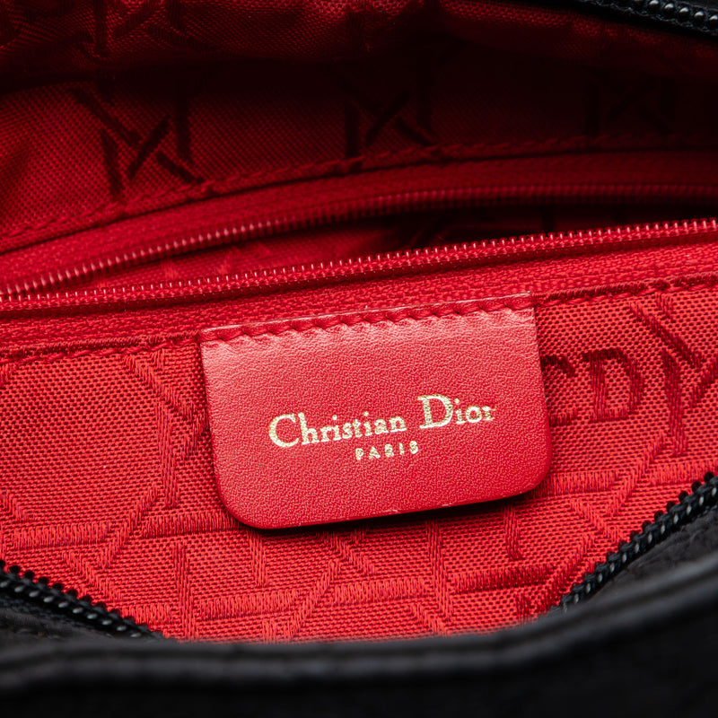 Medium Nylon Microcannage Lady Dior - Image 5