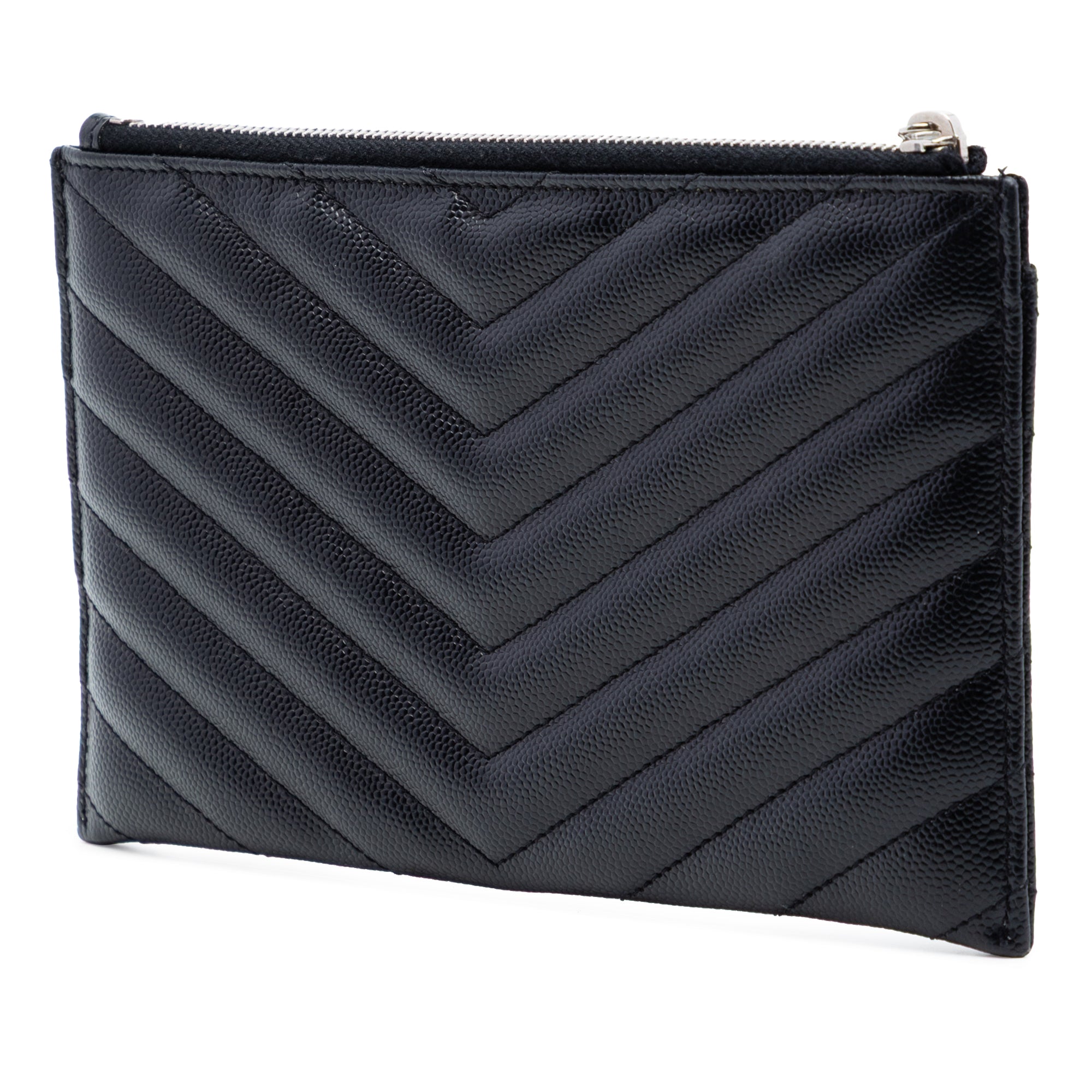 Grain De Poudre Chevron Monogram Bill Pouch - Image 2
