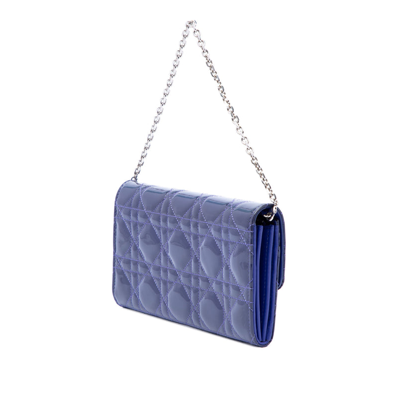 Patent Cannage Miss Dior Wallet on Chain - Image 2