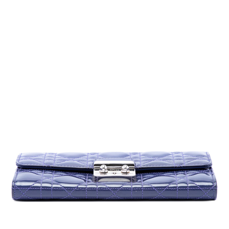 Patent Cannage Miss Dior Wallet on Chain - Image 3