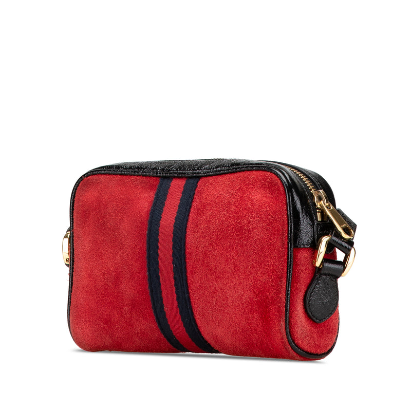 Mini Suede Web Ophidia Crossbody - Image 2