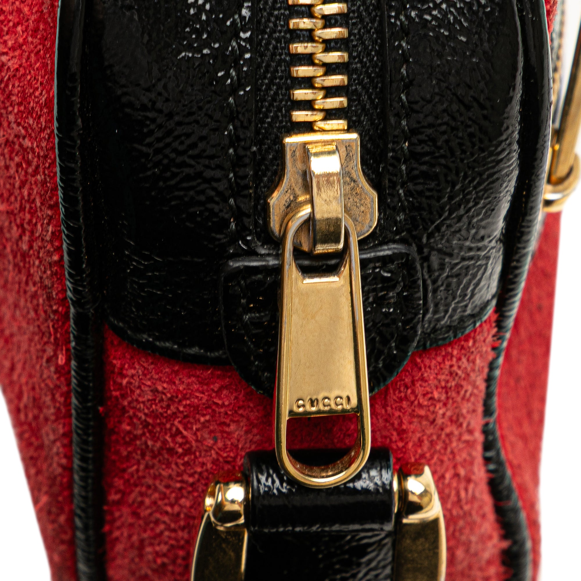 Mini Suede Web Ophidia Crossbody - Image 7