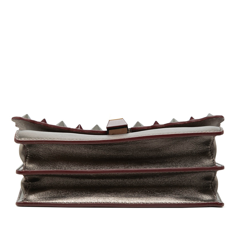 Mini Scalloped Metallic Studded Leather Kan I Crossbody - Image 3
