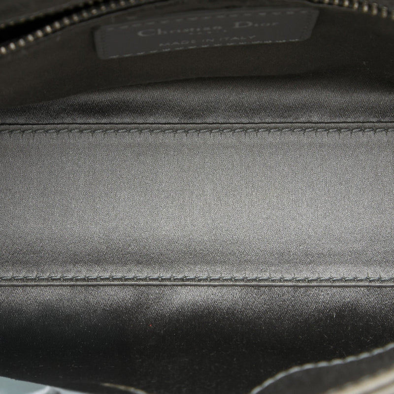 Mini Satin Cannage Crystal Embellished Lady Dior - Image 4