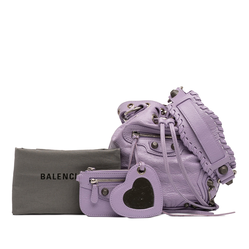 Lambskin Le Cagole Bucket Bag XS - Image 8
