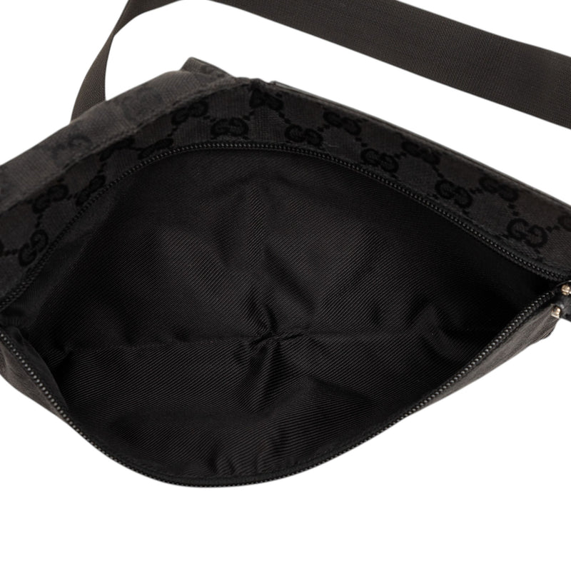 GG Canvas Double Pocket Belt Bag - Image 4