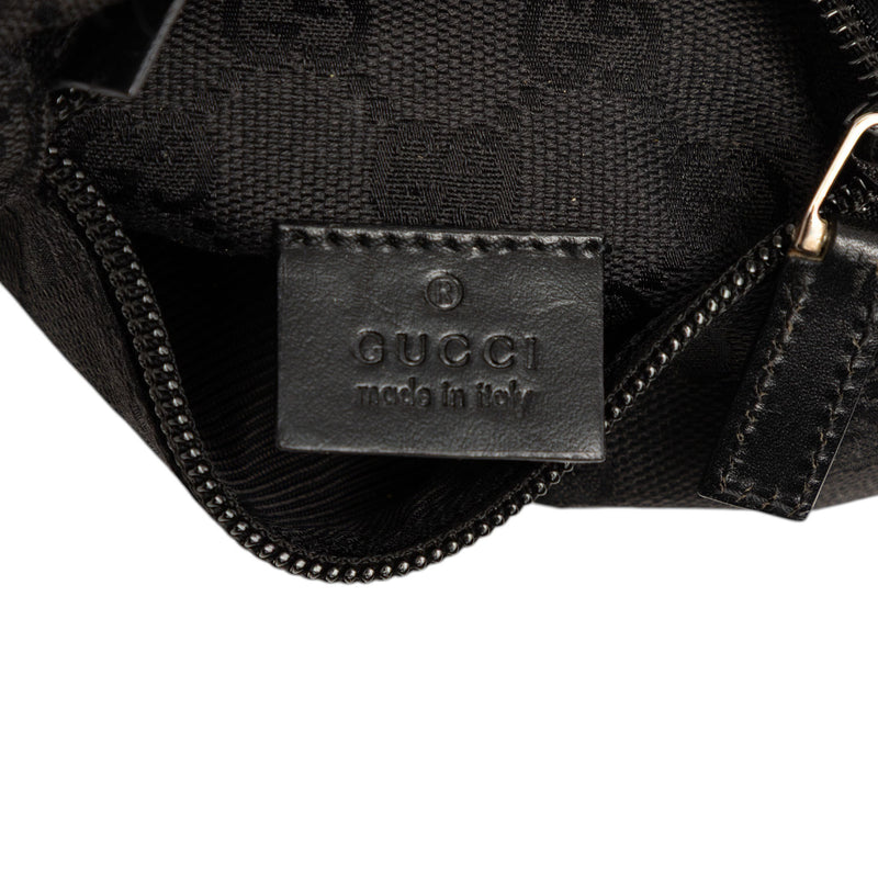 GG Canvas Double Pocket Belt Bag - Image 5