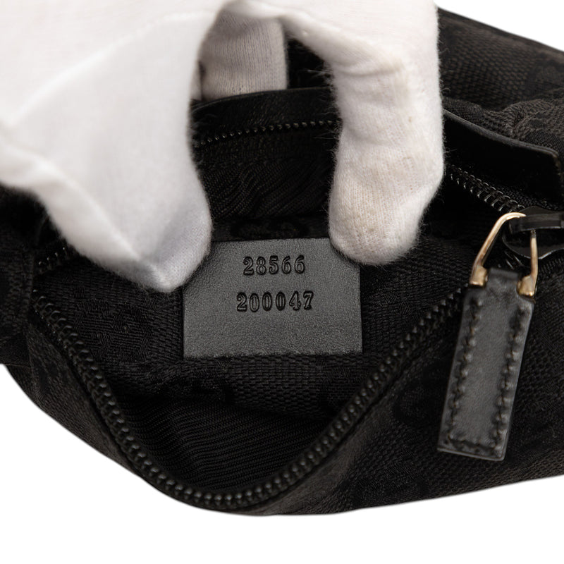 GG Canvas Double Pocket Belt Bag - Image 6
