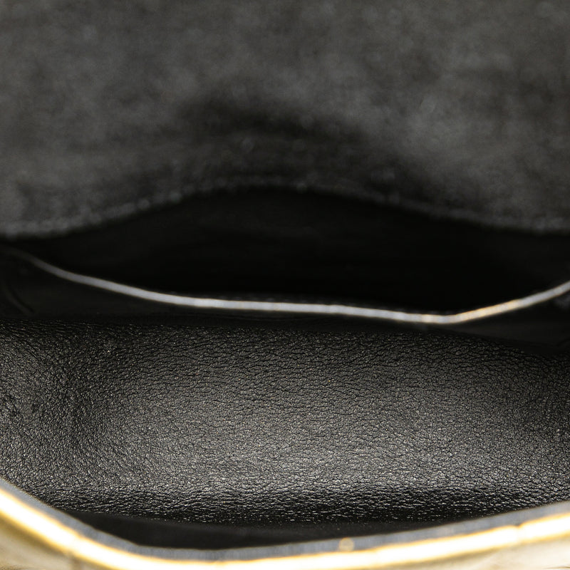 Small Metallic Grain De Poudre Monogram Vicky Chain Bag - Image 4