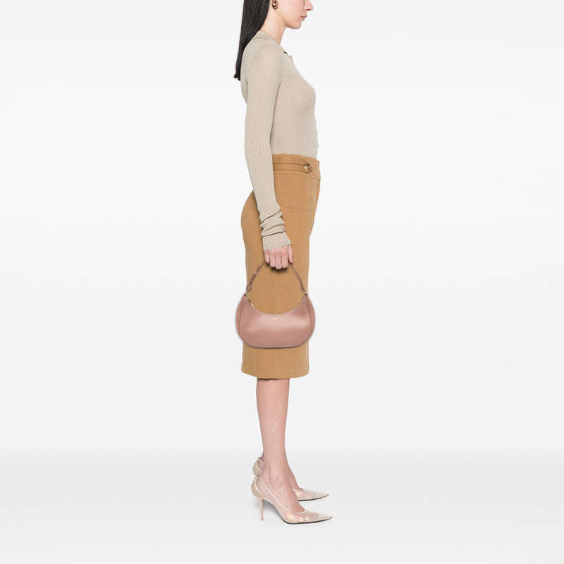 Medium Smooth Calfskin Ava Shoulder Bag - Image 11