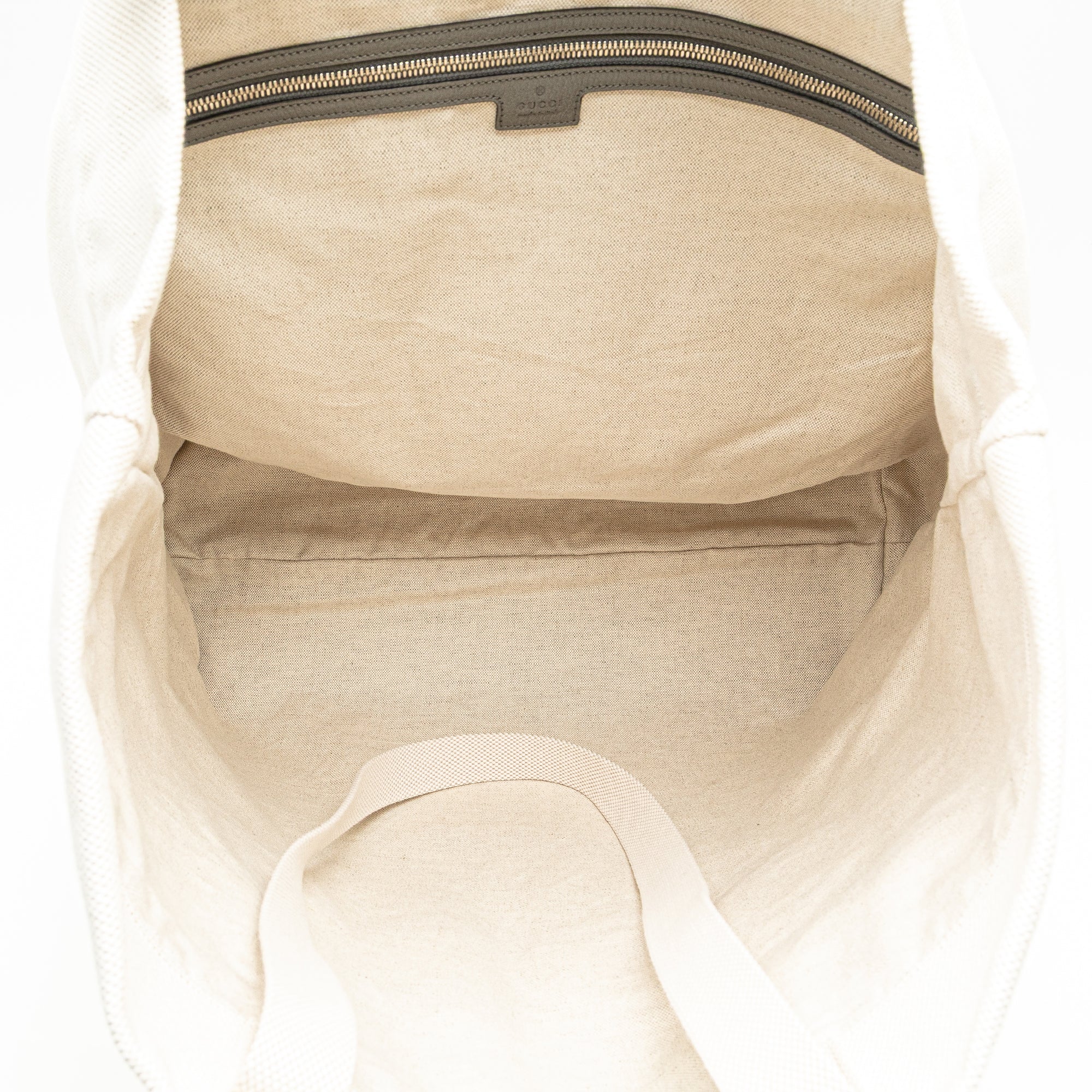 Canvas Embossed Logo Tote - Image 4