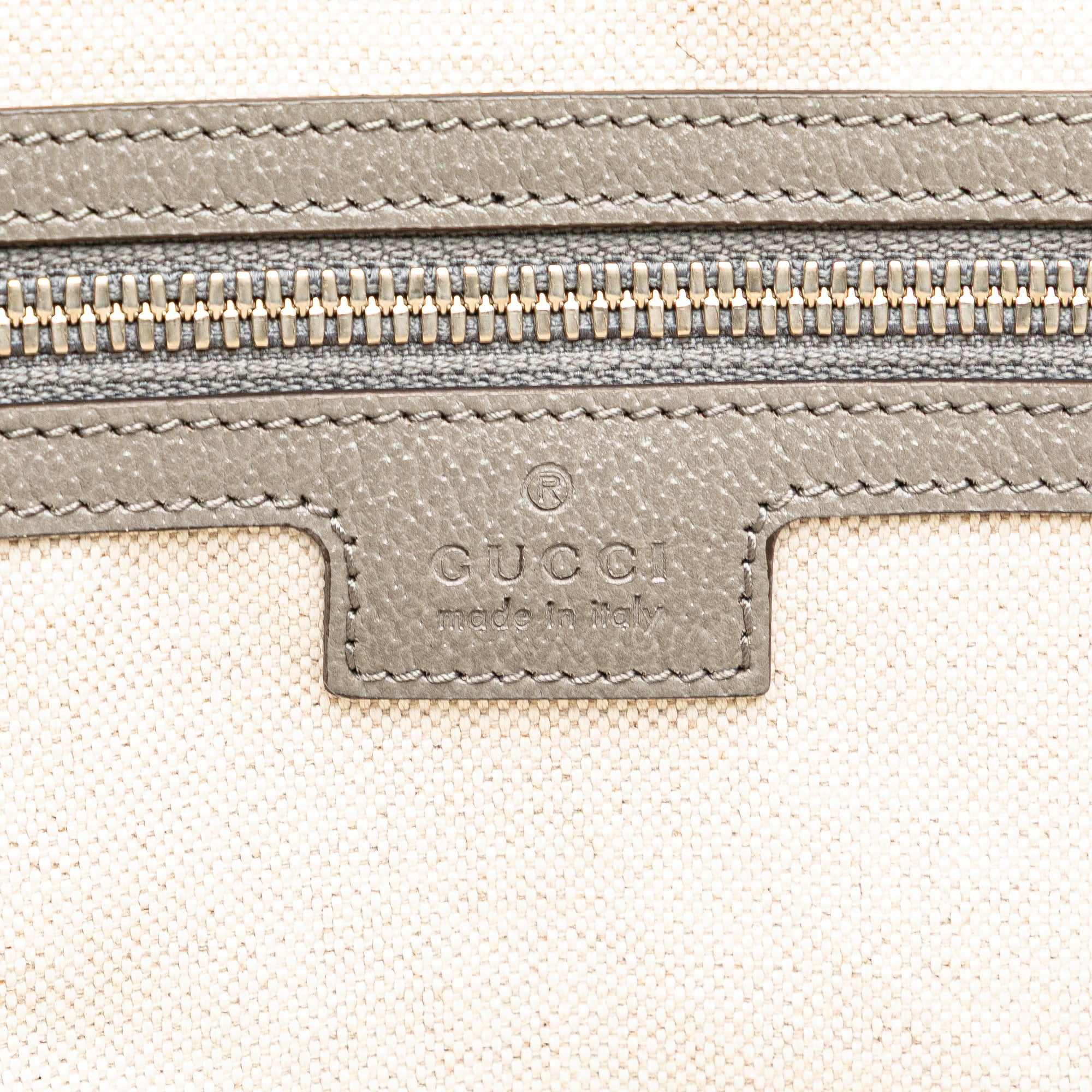 Canvas Embossed Logo Tote - Image 5