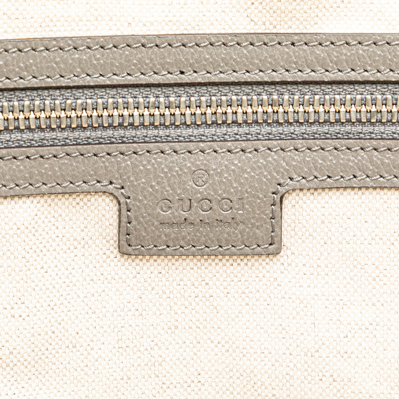 Canvas Embossed Logo Tote - Image 5