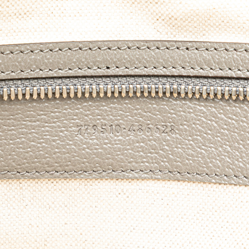 Canvas Embossed Logo Tote - Image 6