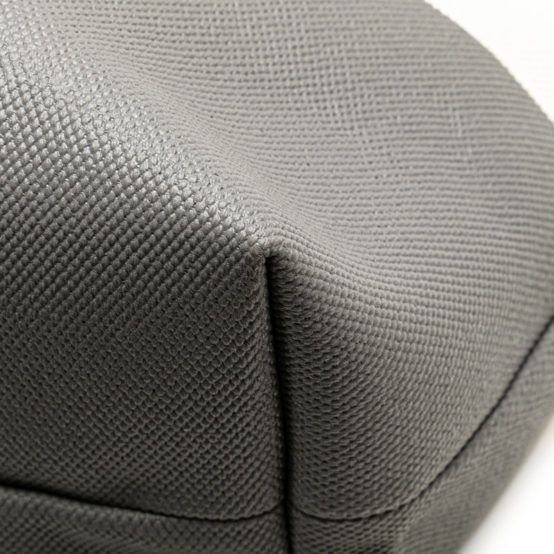 Canvas Embossed Logo Tote - Image 9