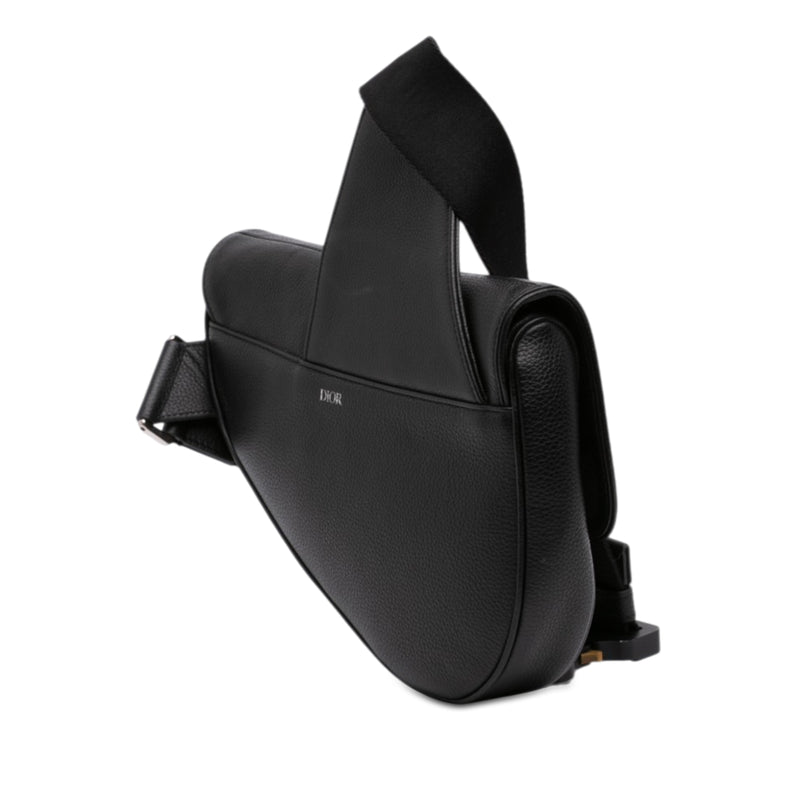 Grained Calfskin Saddle Bag - Image 2